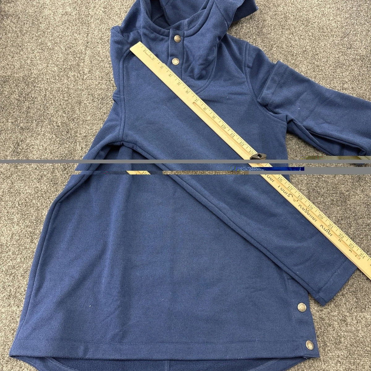 The North Face Knit Stitch Hoodie Women’s Small Blue Cowl Neck NWT Outdoor