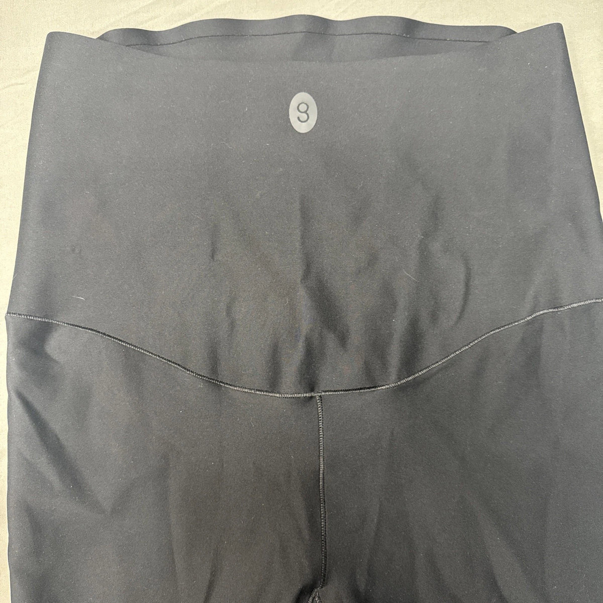 Glow Maternity Cooling Leggings Womens Small Black Full Length Pregnancy EUC