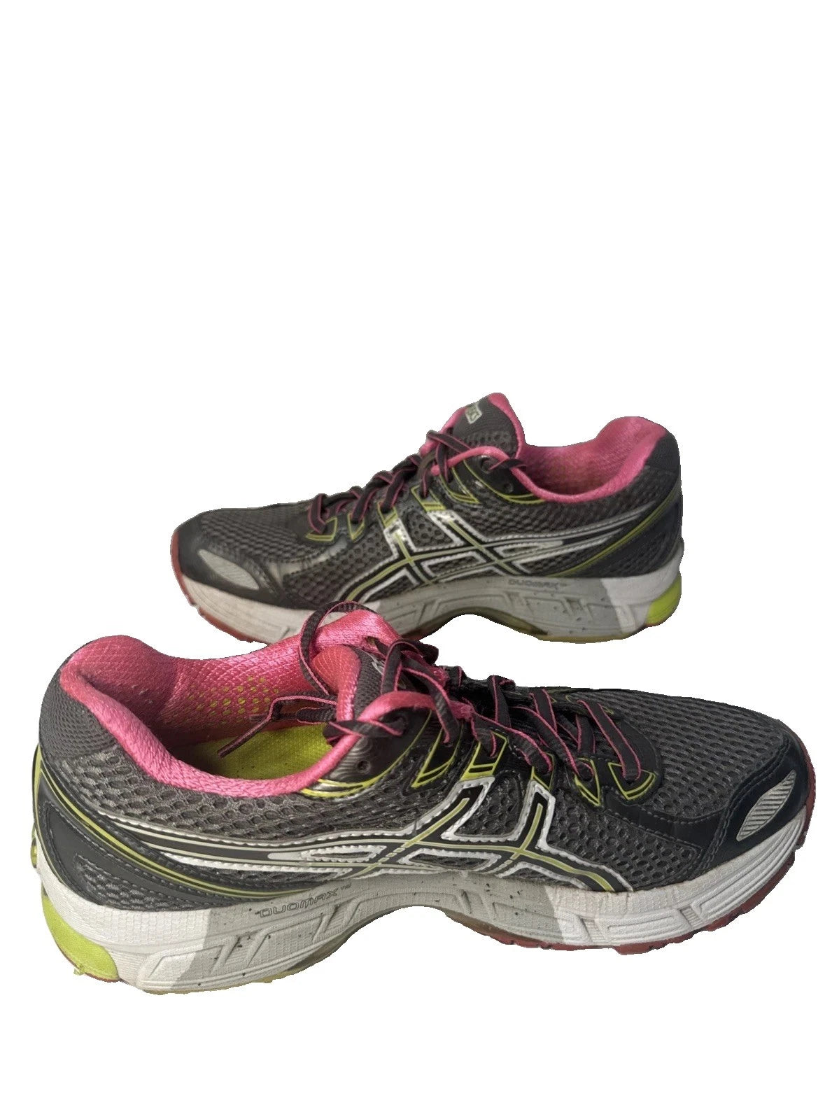 ASICS Gel GT-2170 Women's Size 7.5 Gray Pink Lime Running Shoes T256N