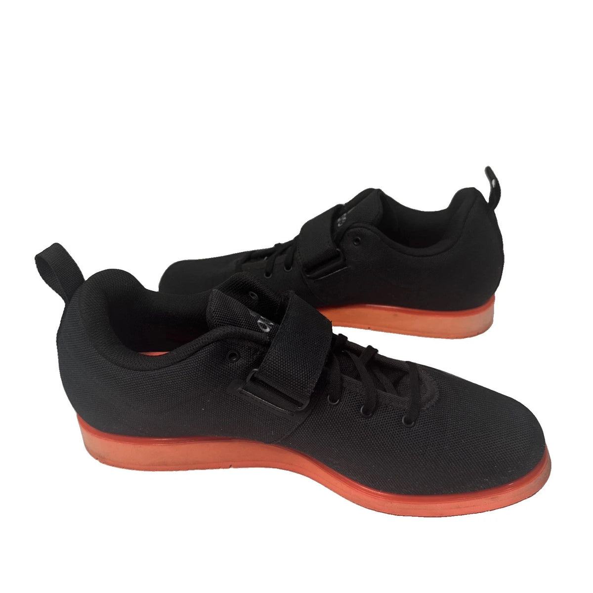 adidas Powerlift 4 Men’s 13.5 Black Signal Coral Weightlifting Shoes EF2981