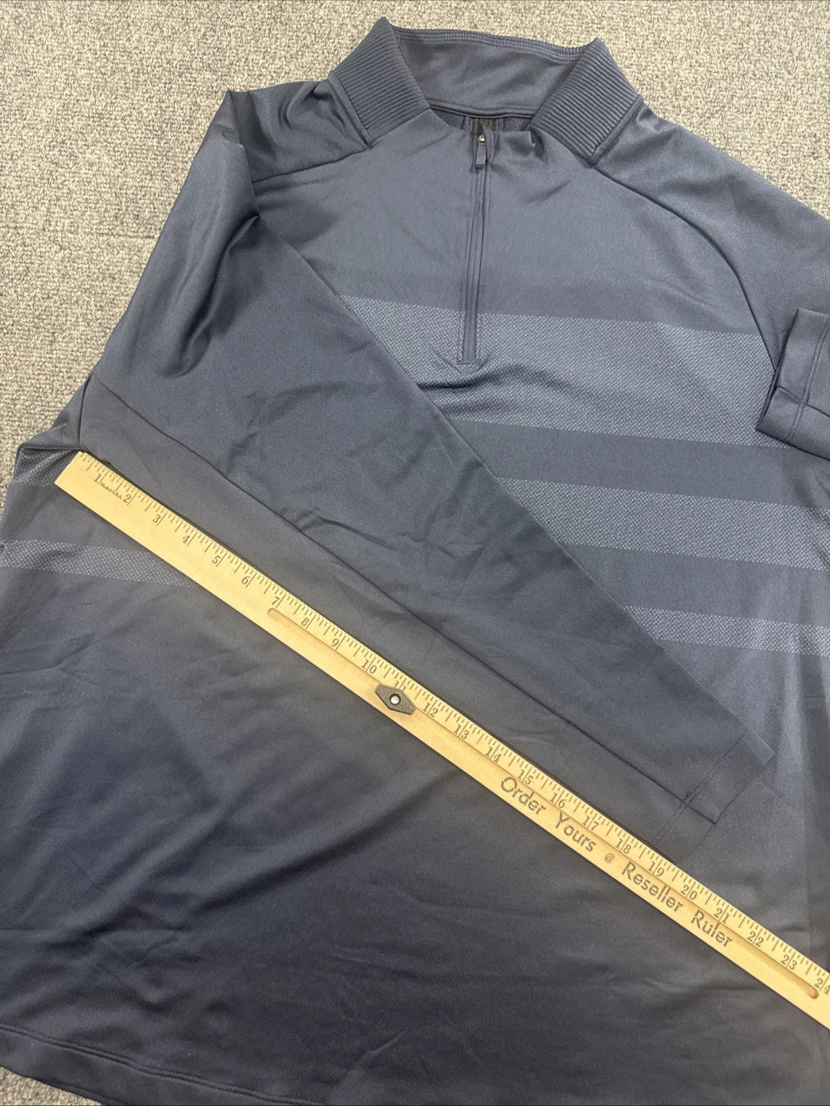 Nike Dri-FIT Vapor Golf 1/2 Zip Pullover Mens XL Obsidian BV0390-451 $110