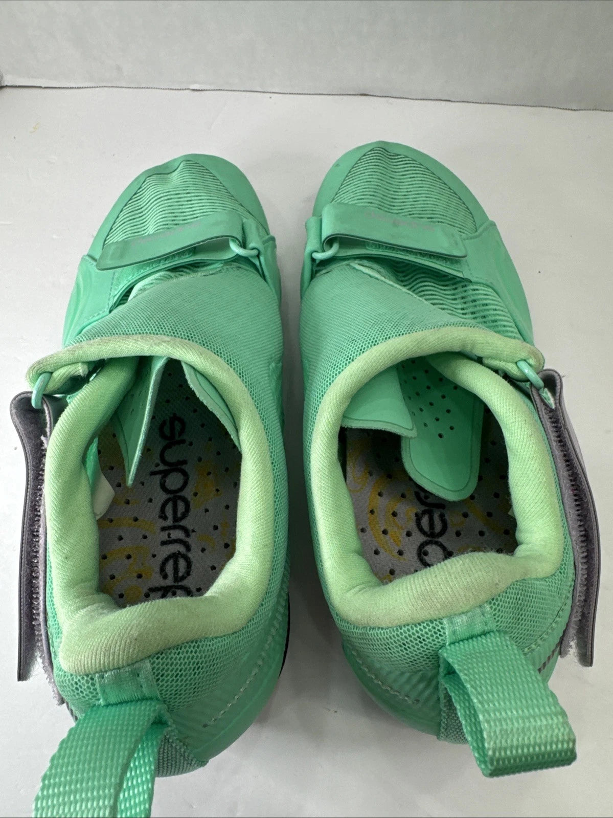 Nike SuperRep Cycle Women’s 7.5 Green Glow CJ0775-305 New w/ Defects