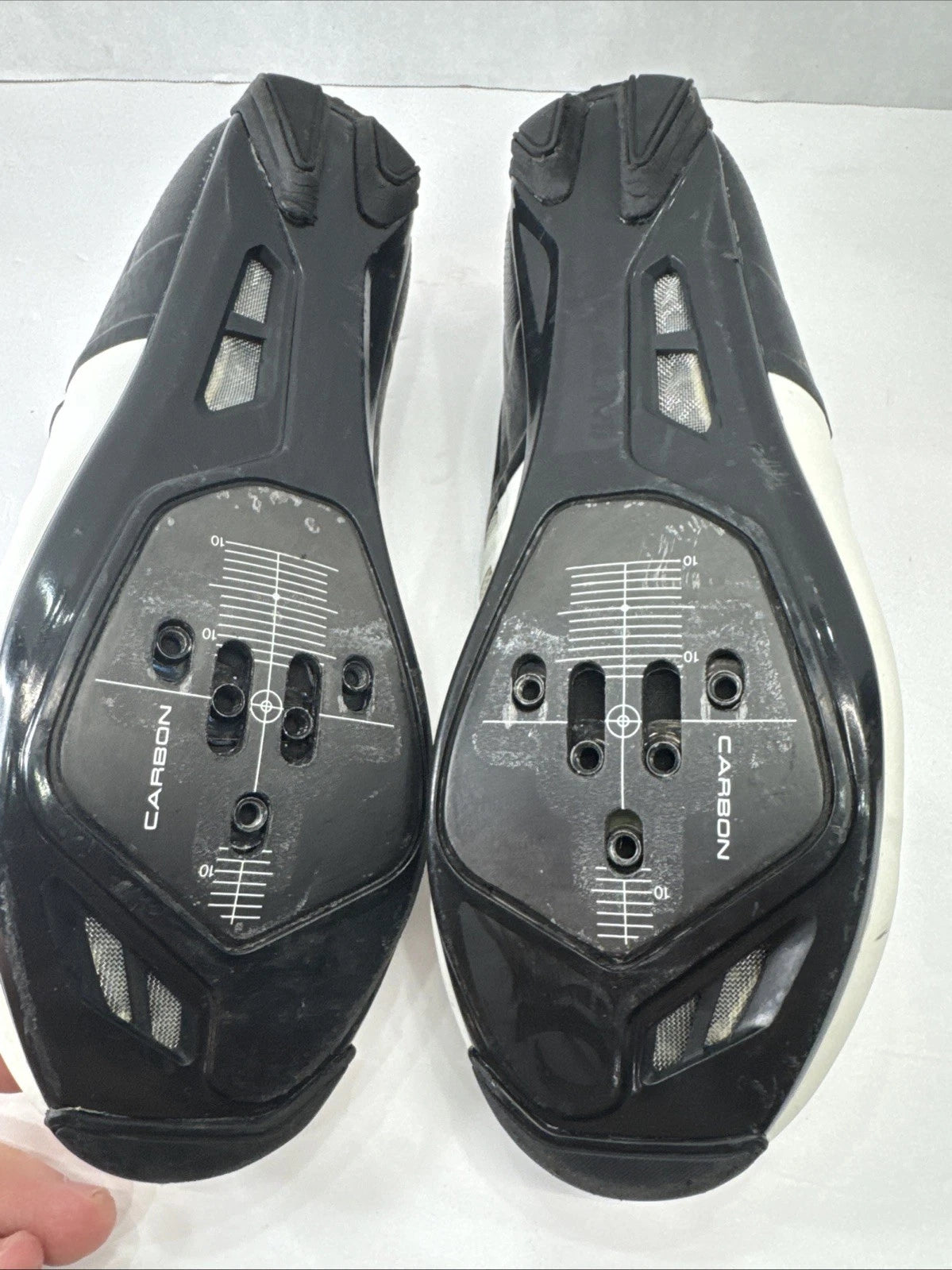 Pearl Izumi Attack Road BOA Cycling Shoes Men EU 39 US 6 White Black