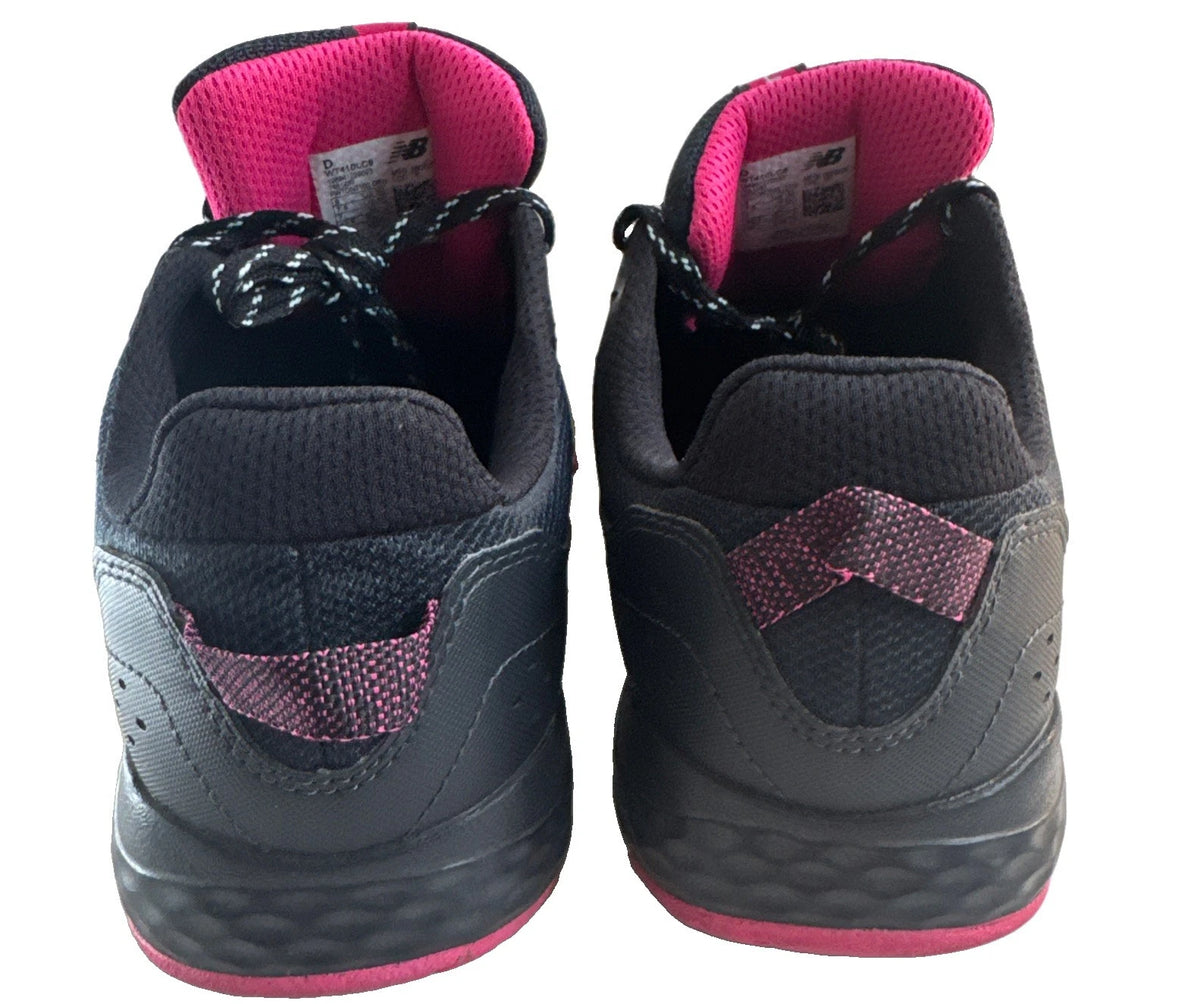 New Balance 410 v8 WT410LC8 Women's 9 D Wide Black Pink Trail Shoes