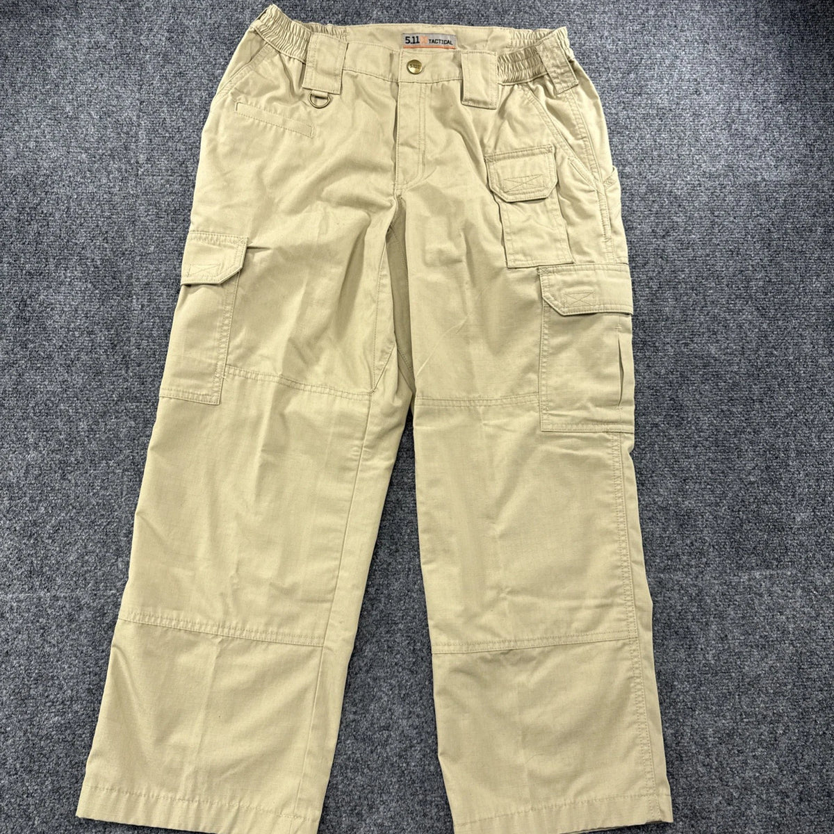 5.11 Tactical Women’s Cargo Pants Khaki Ripstop Utility BNWOT Size 8