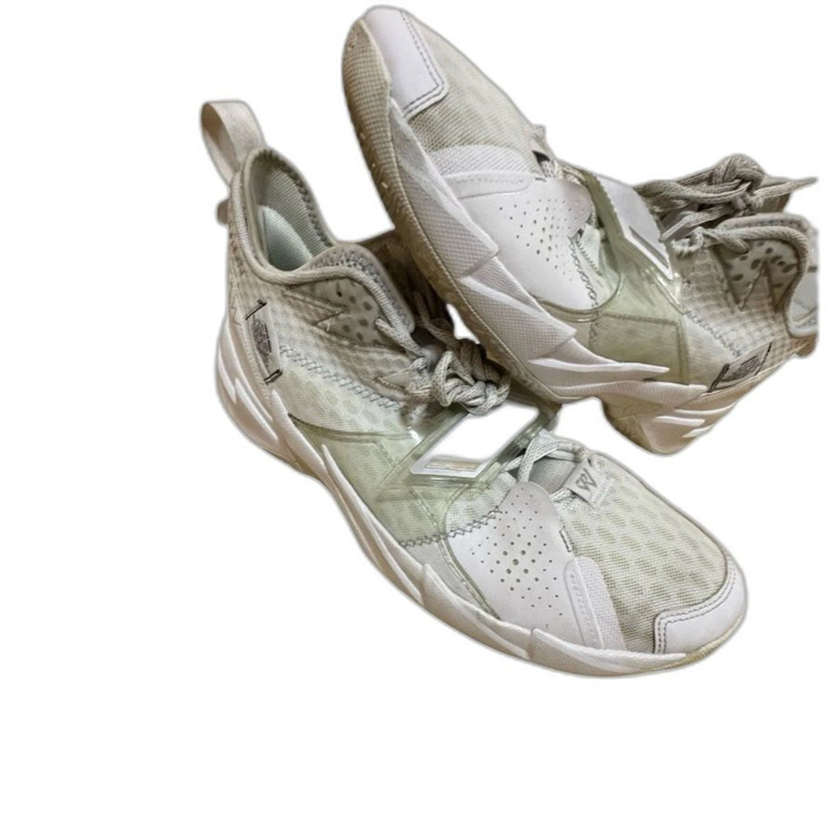 Jordan Why Not Zer0.3 PF Triple White Men’s 14 CD3002-103 Basketball Shoes