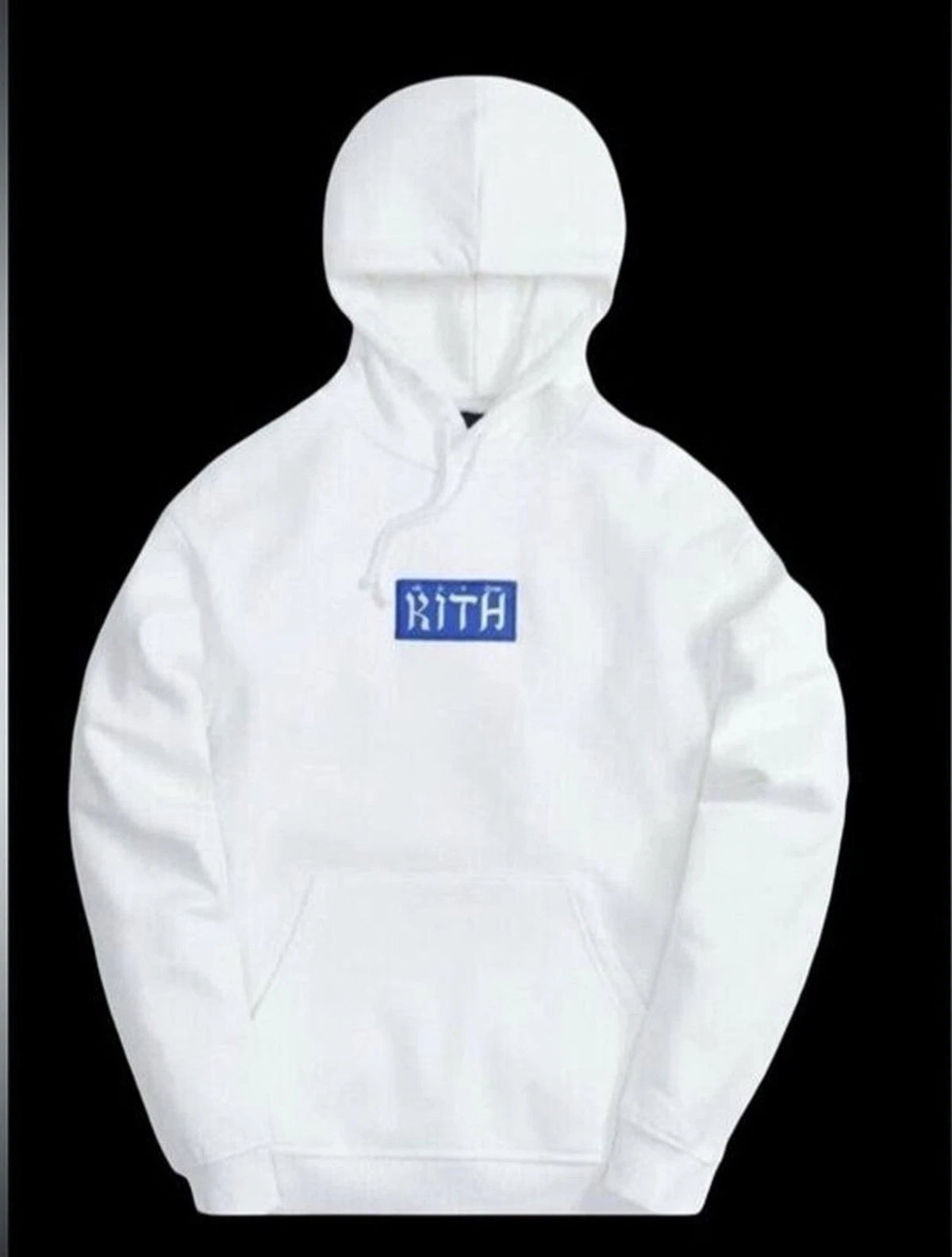 Kith Hebrew Script Box Logo Hoodie White Mens Small BNWT Limited Release