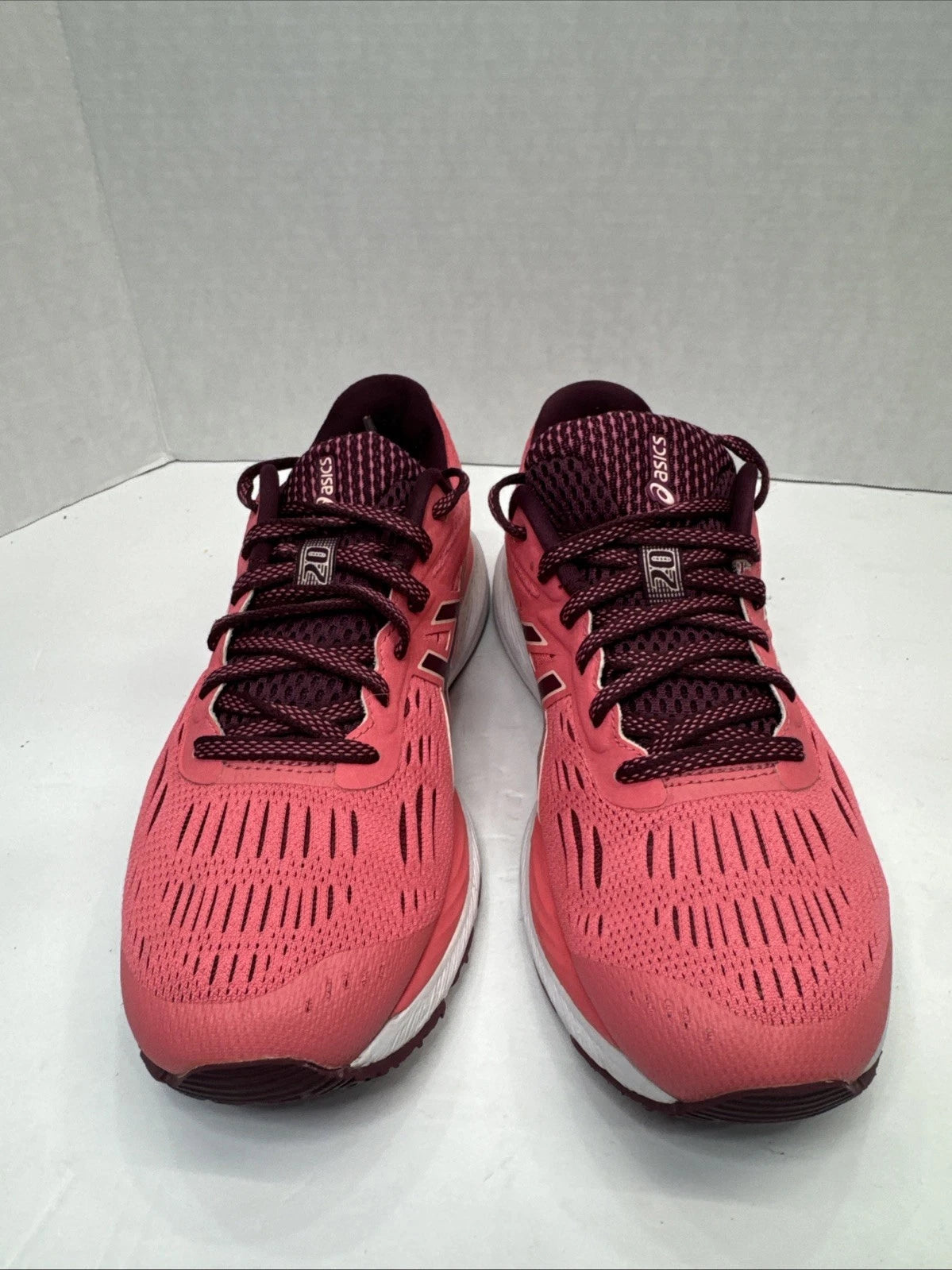 ASICS Gel-Cumulus 20 Women’s 8 Pink Burgundy Running Shoes 1012A008