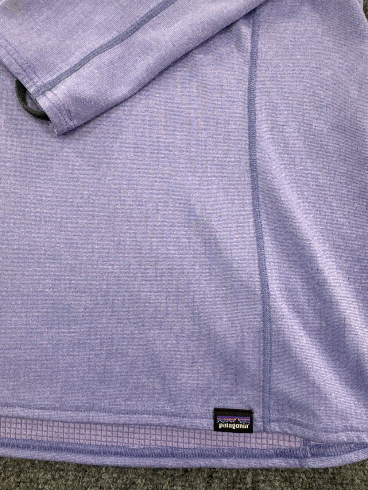 Patagonia Capilene Midweight 1/4 Zip Women’s XS Purple Baselayer Pullover