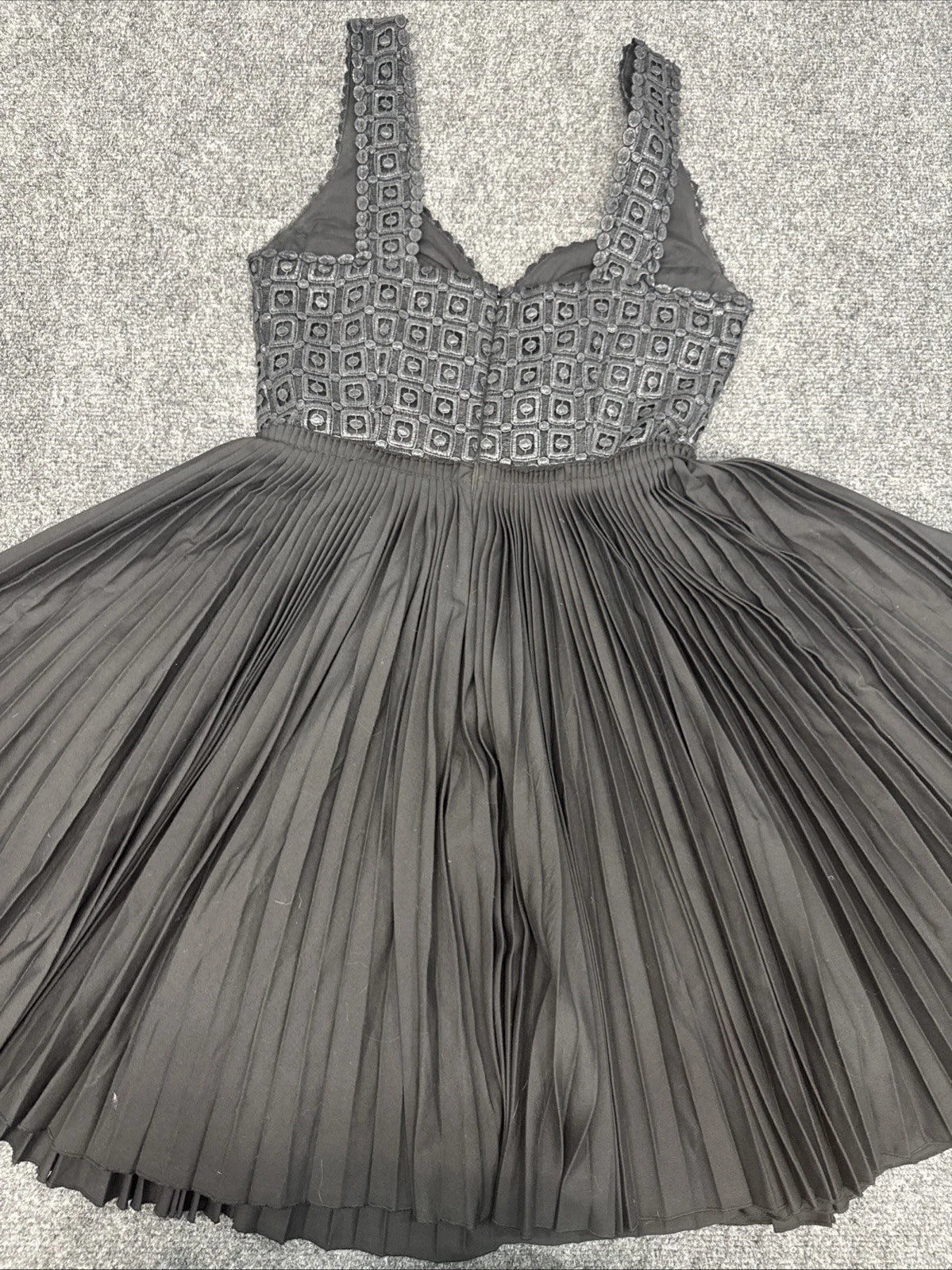 Catherine Malandrino Black Sheath Dress Women's 2 Sleeveless Cocktail EUC