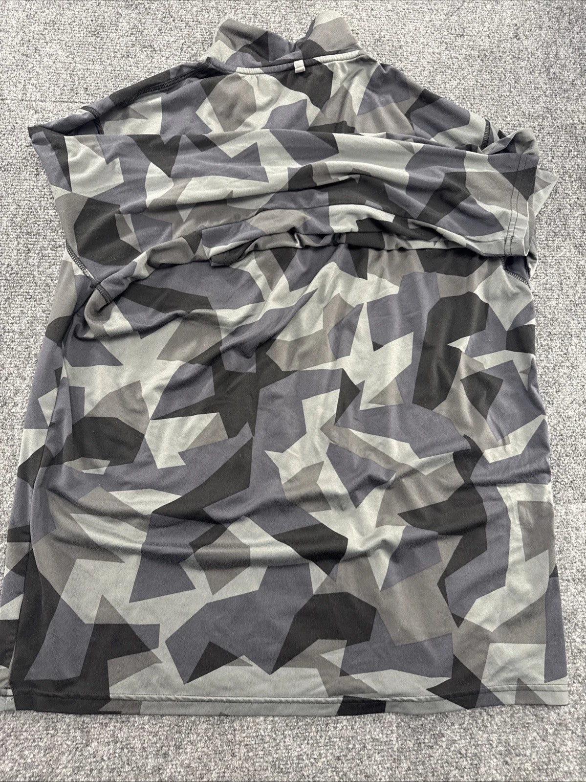 Polo Sport Ralph Lauren Men's XL Camo Quarter Zip Performance Pullover