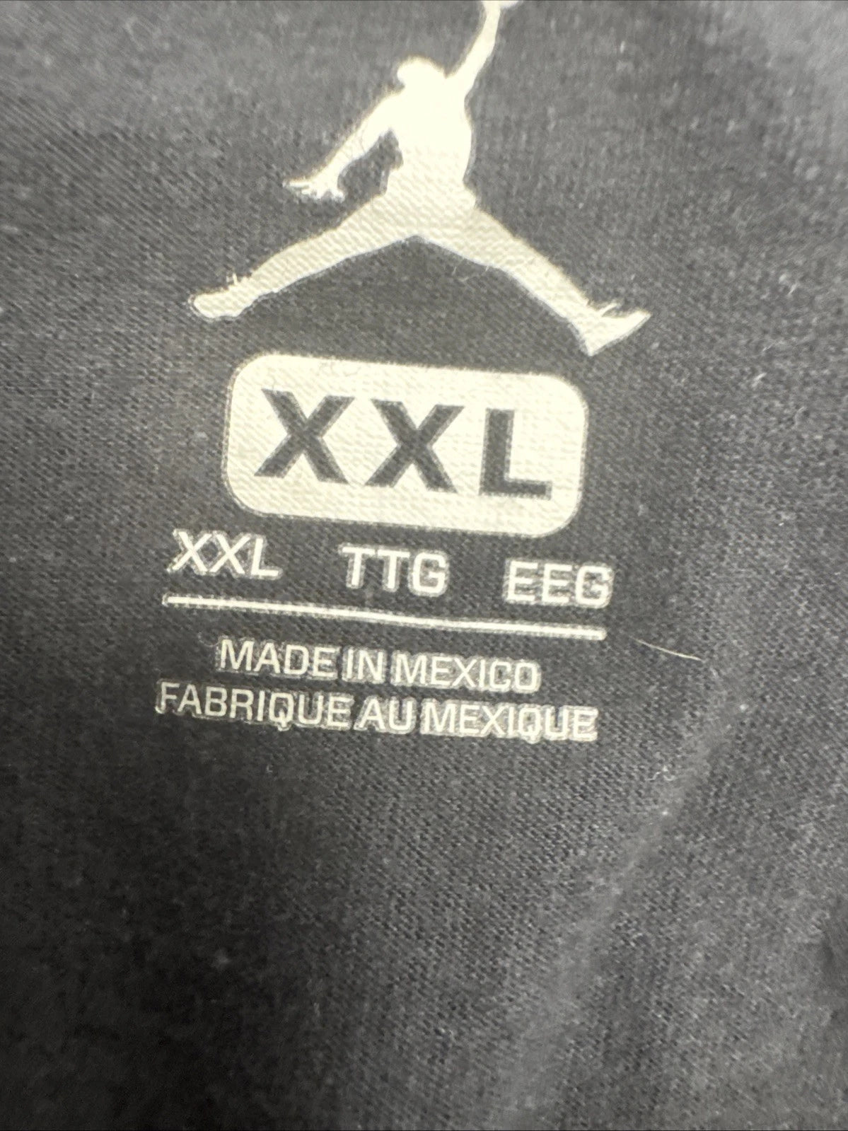 Air Jordan 1985 Wings Logo Graphic T-Shirt Black Men’s XXL Nike Air Cotton