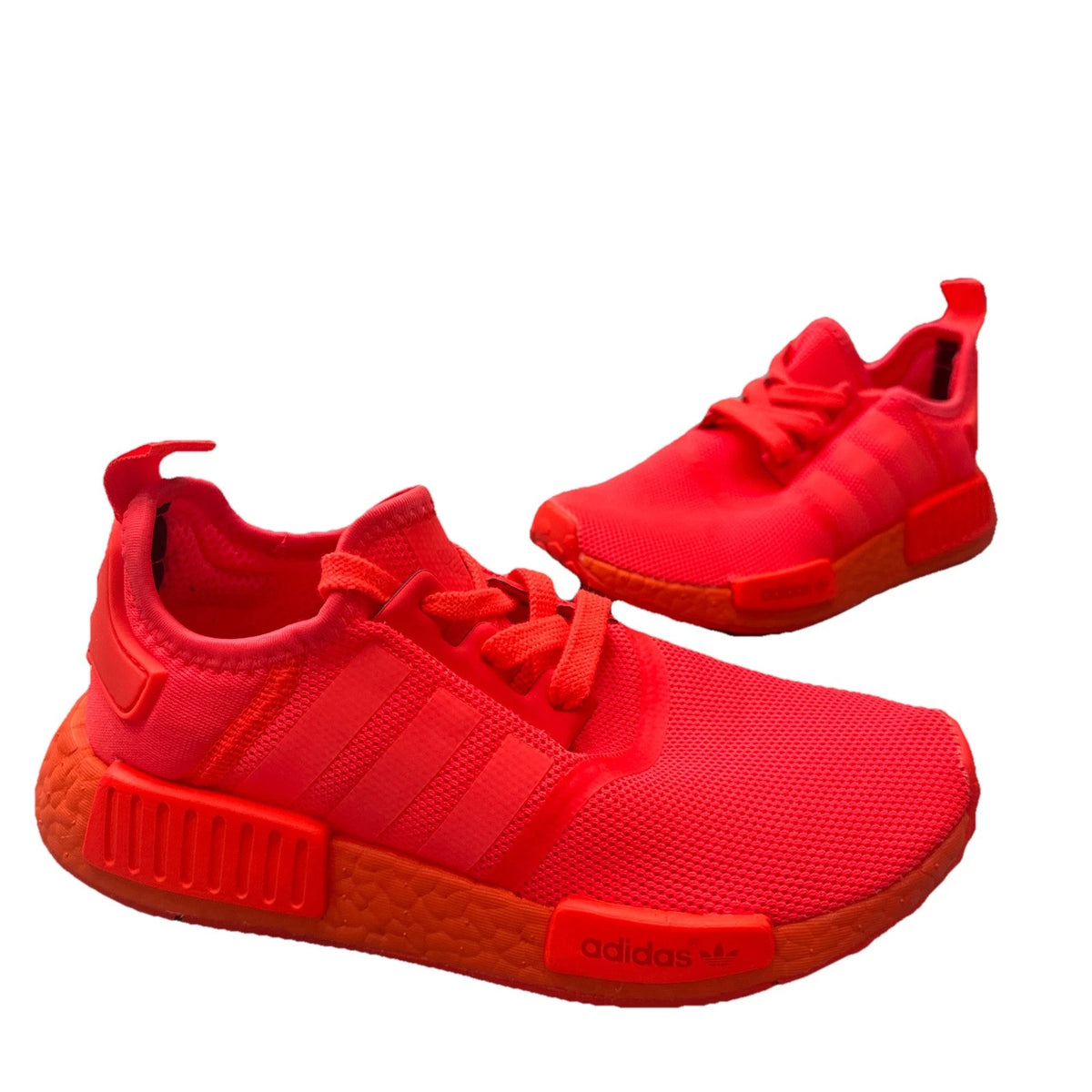 adidas NMD R1 Triple Solar Red S31507 Men’s 4.5 2016 Sneakers EUC No Box