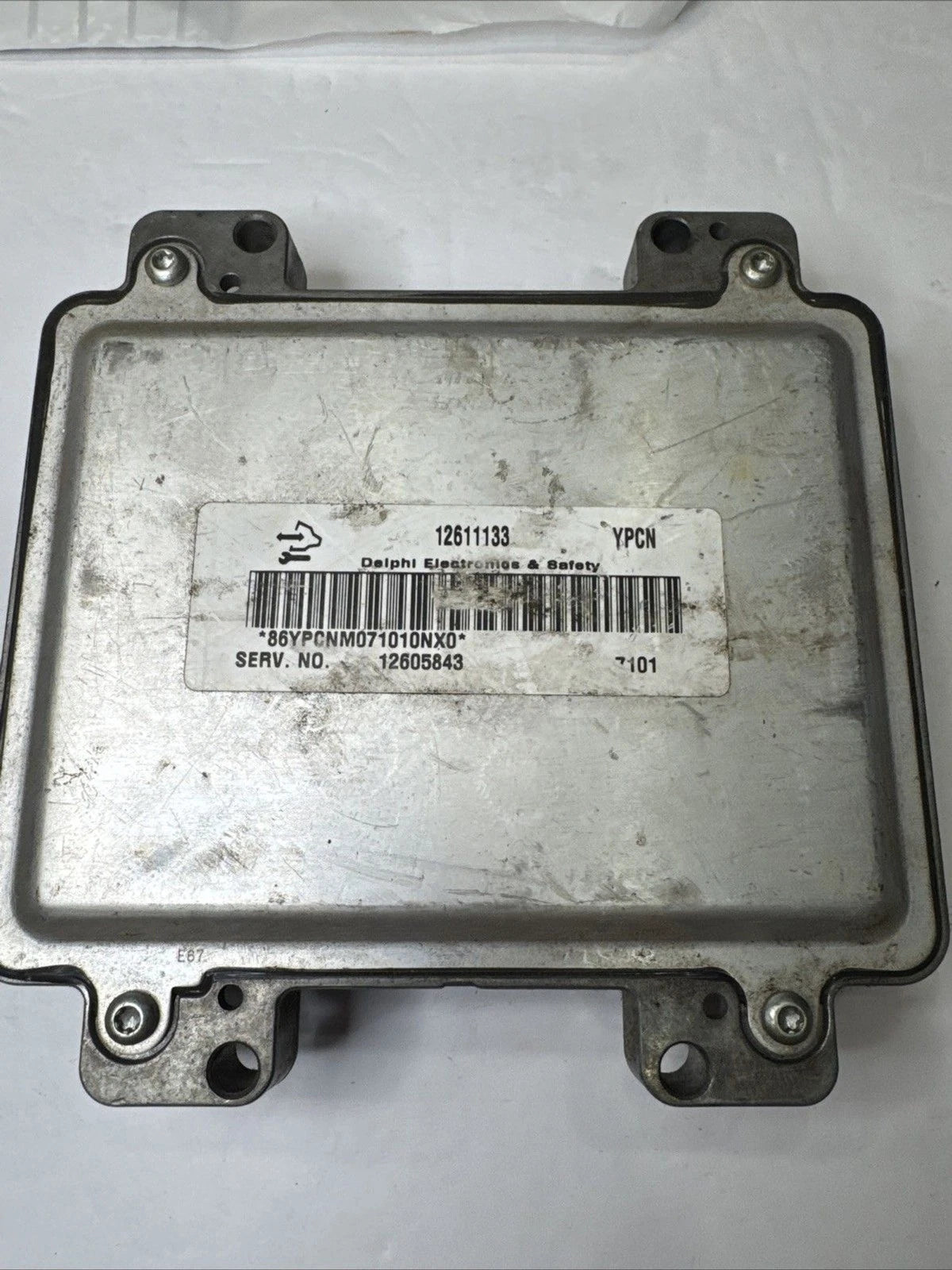 GM Delphi E67 ECM PCM ECU Engine Computer OEM 12605843 12611133