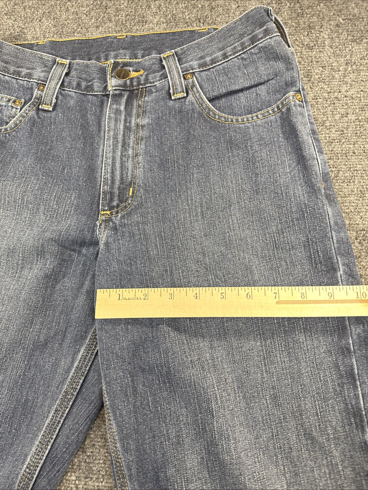 Carhartt Relaxed Fit Holter Jeans Men’s 30x32 Bedrock Straight Leg 101483
