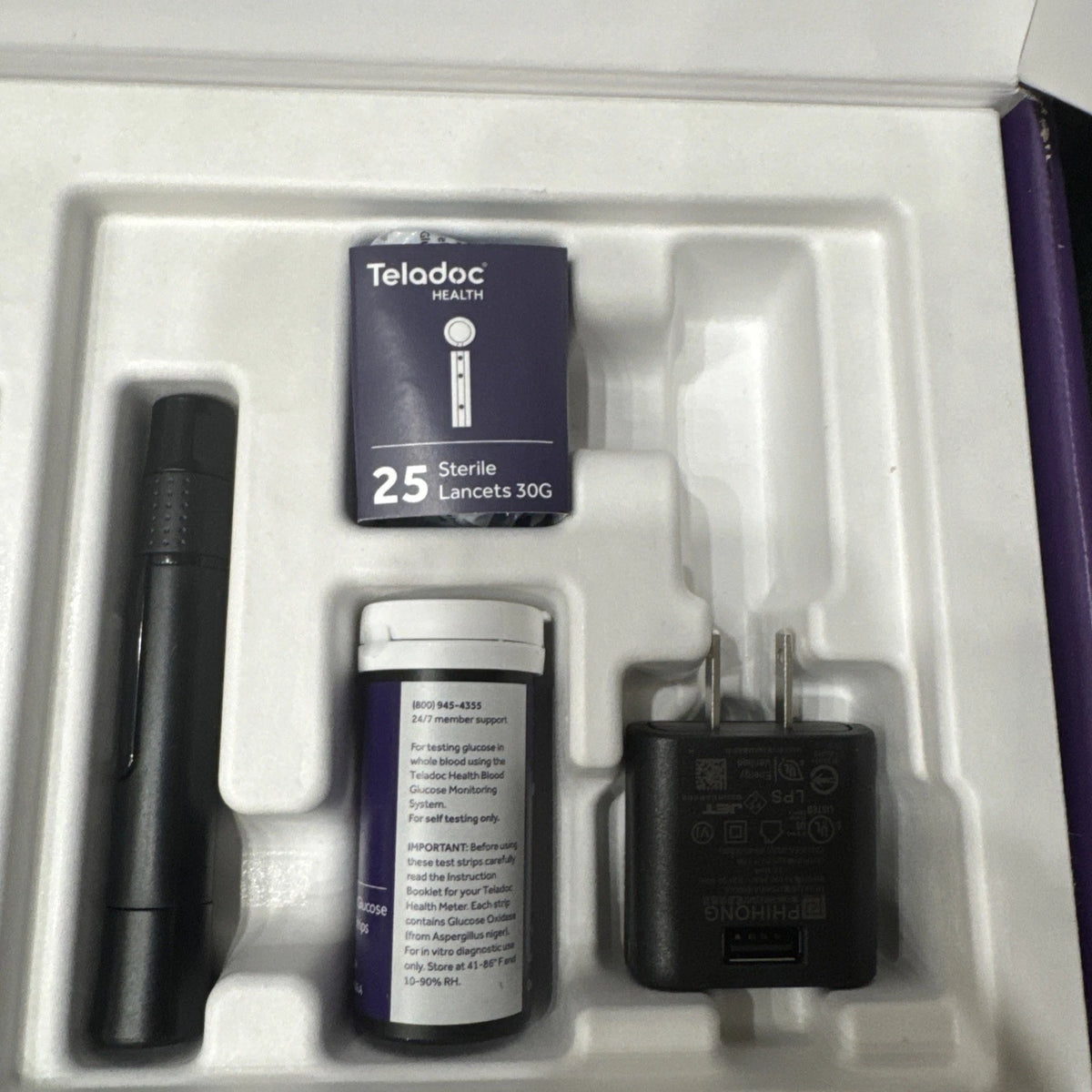 UNUSED Teladoc Glucose Meter/Monitor Kit