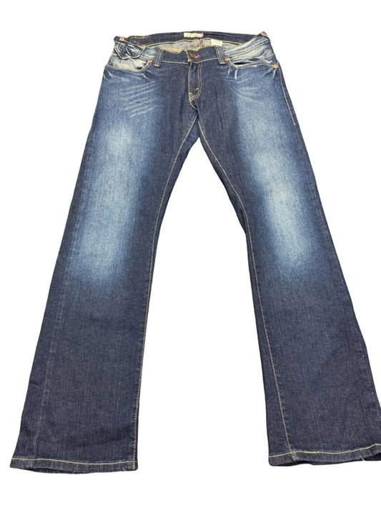 Levi's Y2K Low Rise Bootcut Jeans Women's Juniors 11 Dark Wash Denim EUC