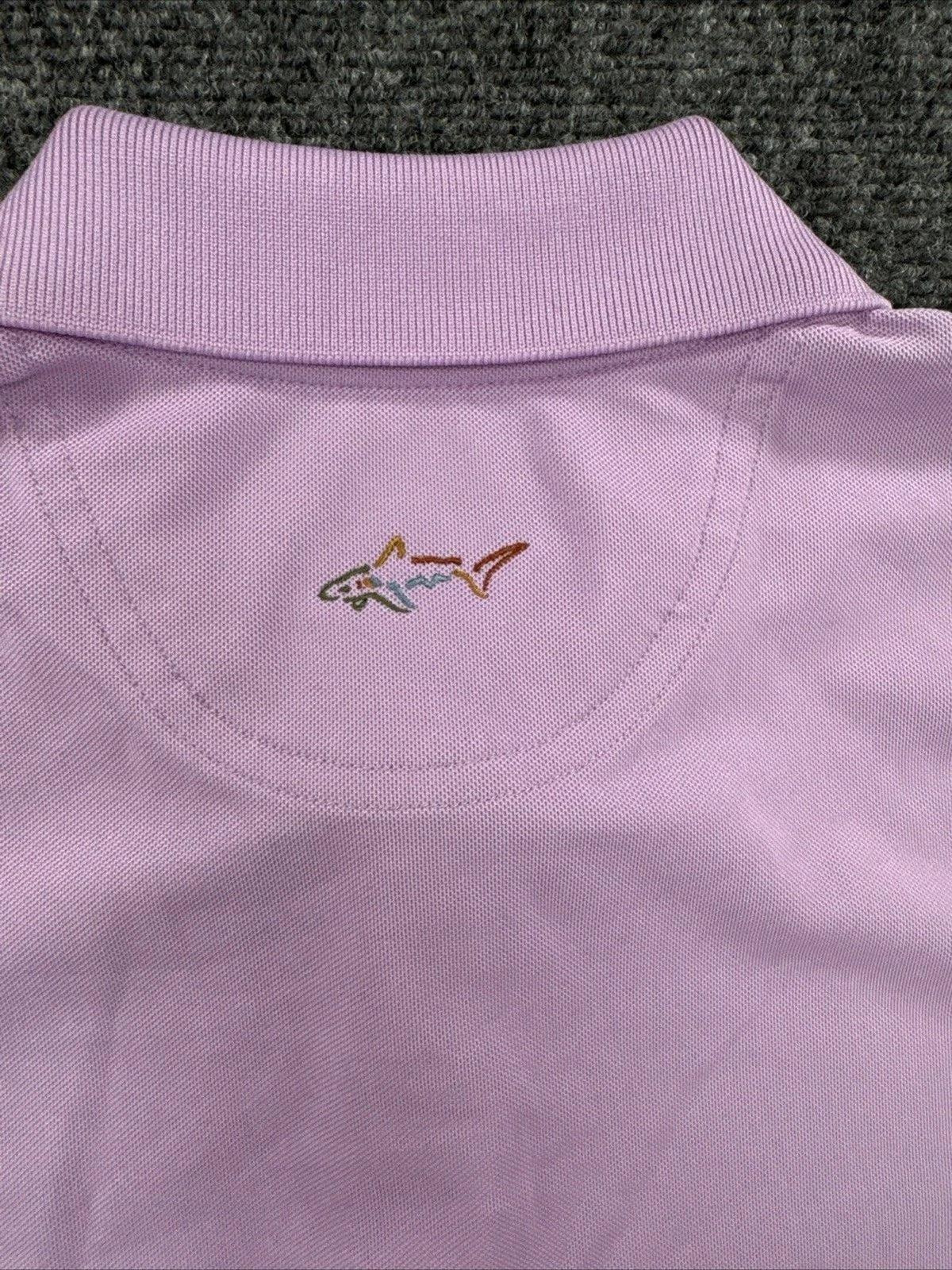 Greg Norman Play Dry Golf Polo Shirt Nova Purple Short Sleeve Men’s Small NWT