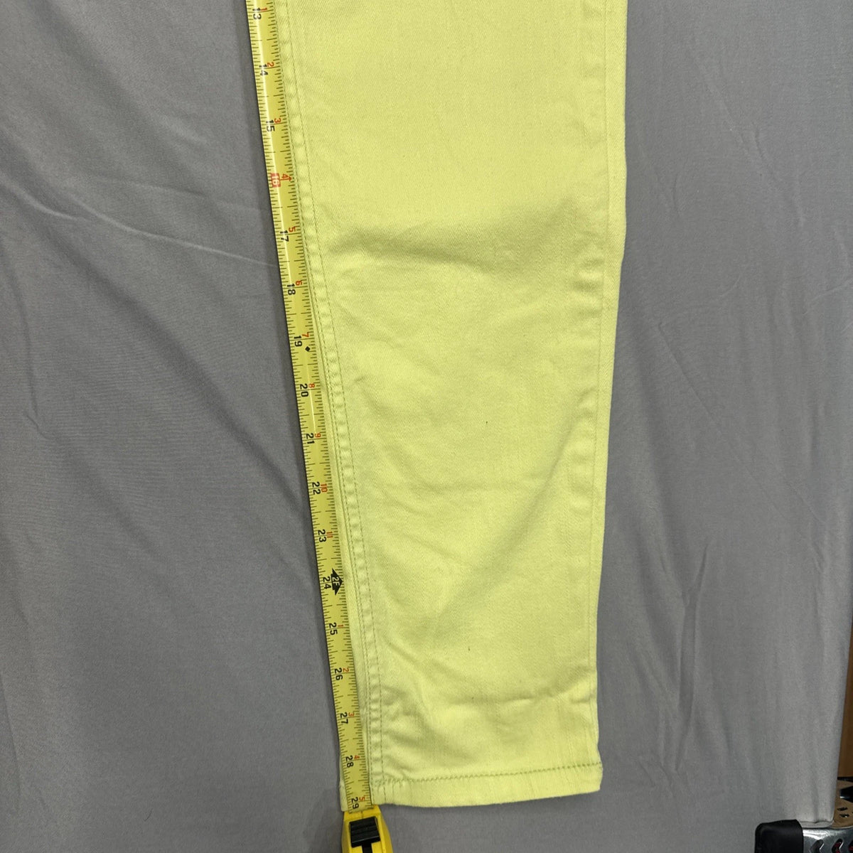 Vintage Tinseltown Yellow Slim Fit Jeans Women's 11 Y2K 90s Denim Pants EUC
