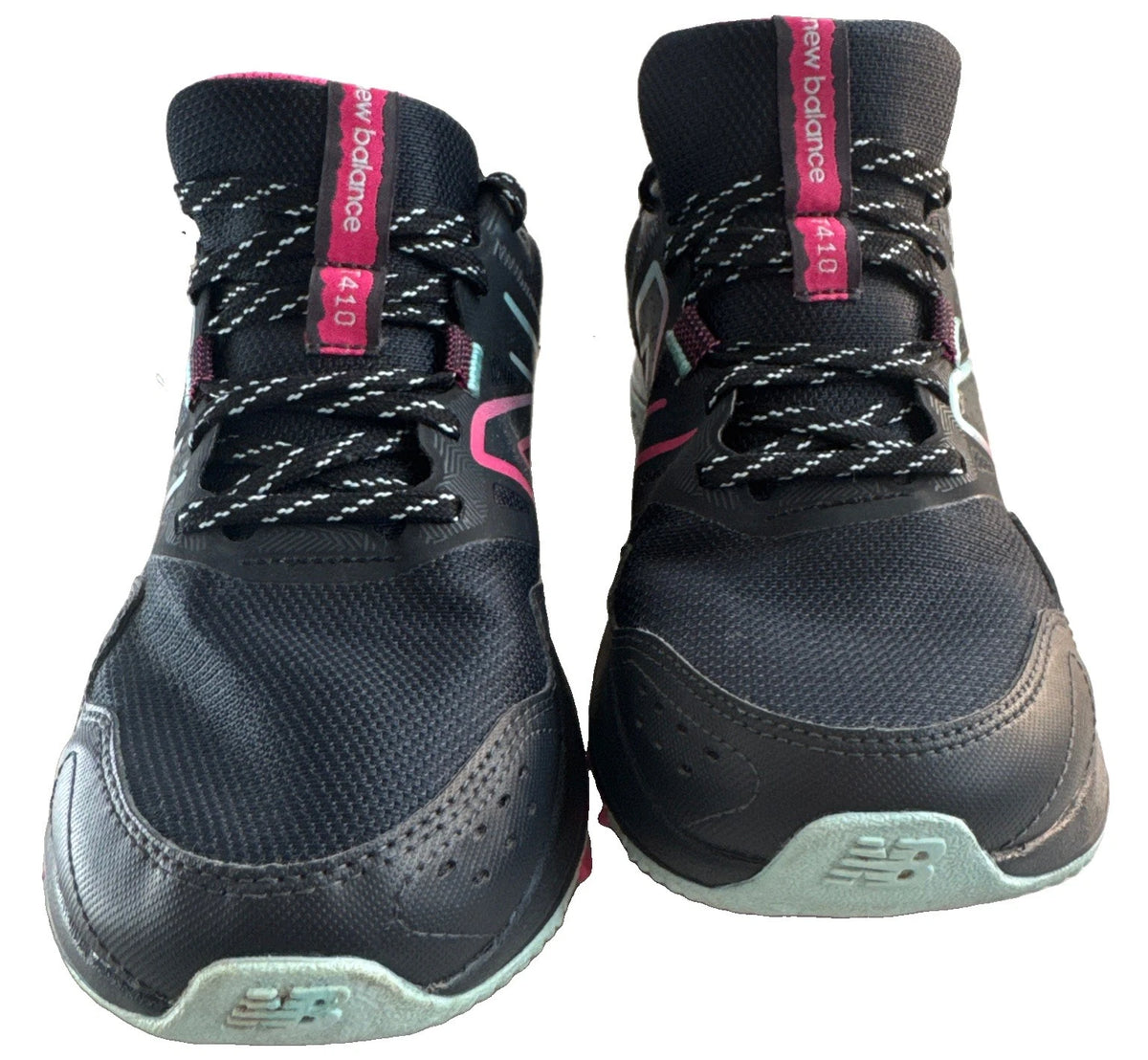 New Balance 410 v8 WT410LC8 Women's 9 D Wide Black Pink Trail Shoes