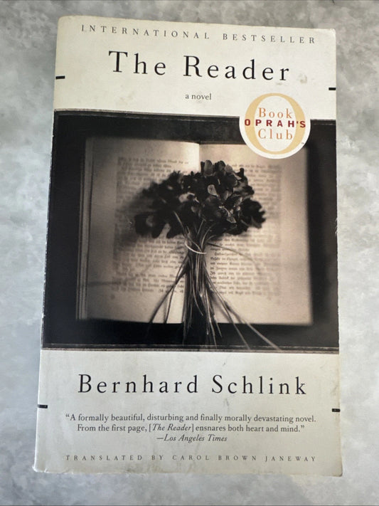 The Reader Bernhard Schlink Oprah’s Book Club Paperback International Bestseller