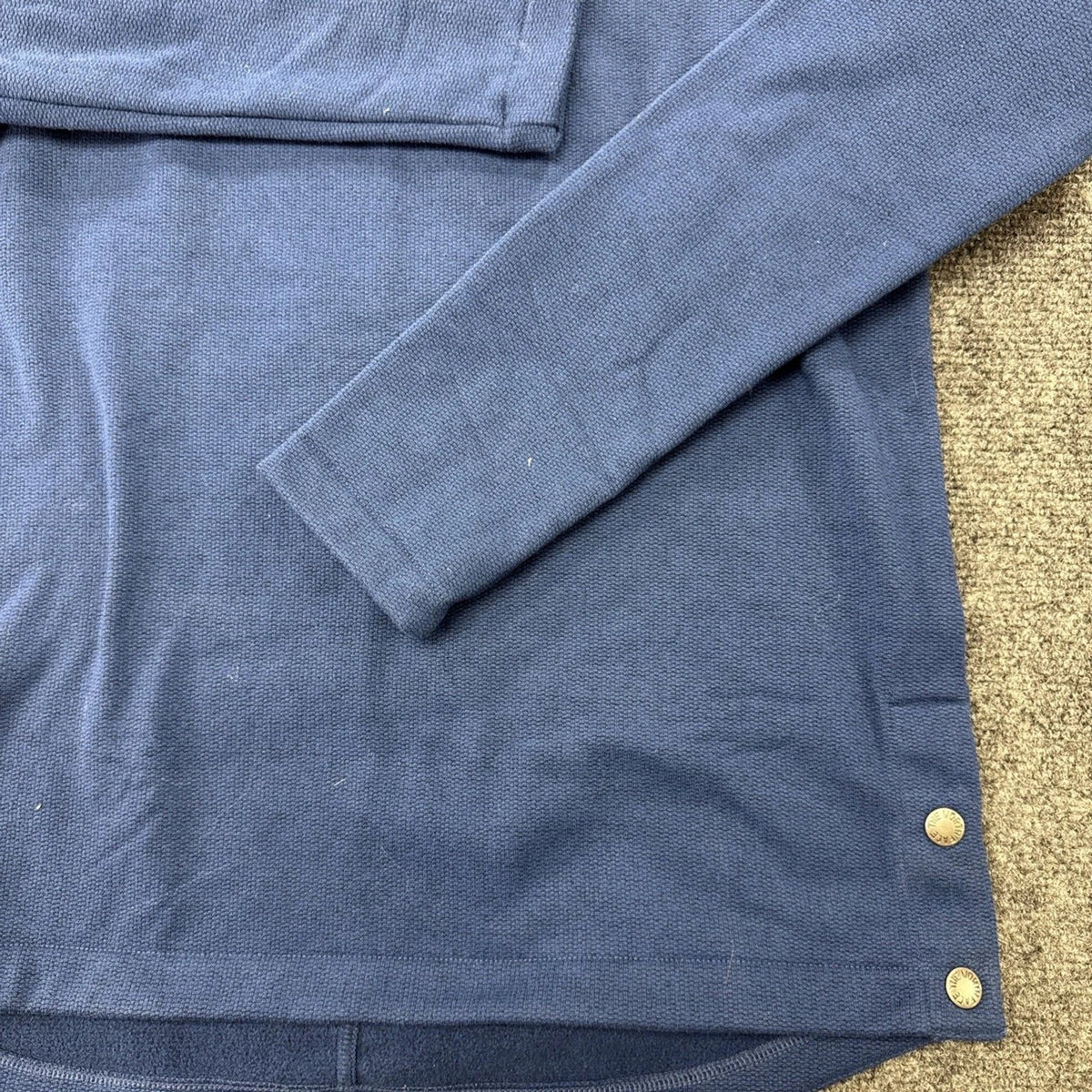 The North Face Knit Stitch Hoodie Women’s Small Blue Cowl Neck NWT Outdoor