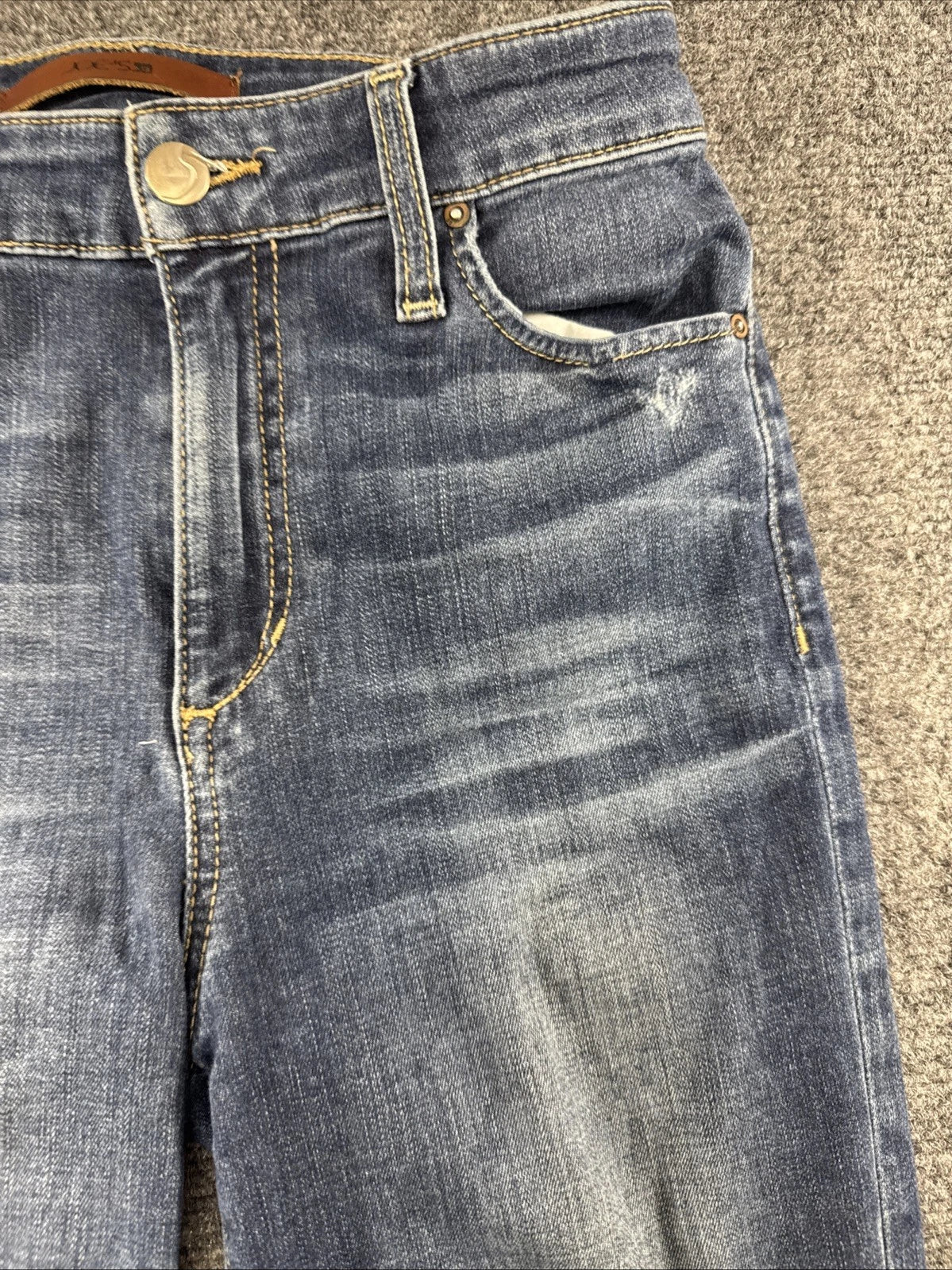 Joe's Jeans Charlie High Rise Skinny Distressed Women's 25 Flawless