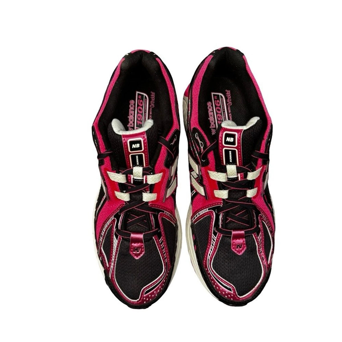 New Balance 1906R Pink Black Sneakers Men's 6.5 Women's 8 BNWOB Retro