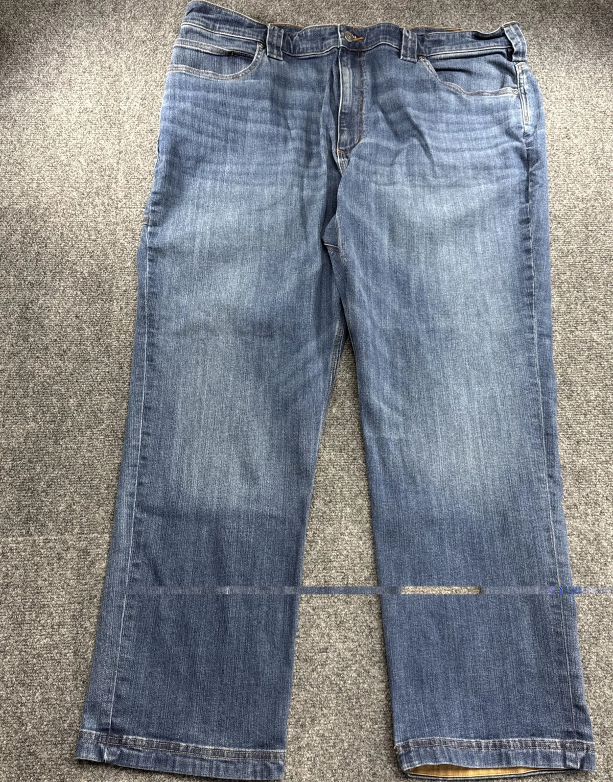 Duluth Trading Ballroom Double Flex Jeans 42x30 Standard Fit Stretch Denim