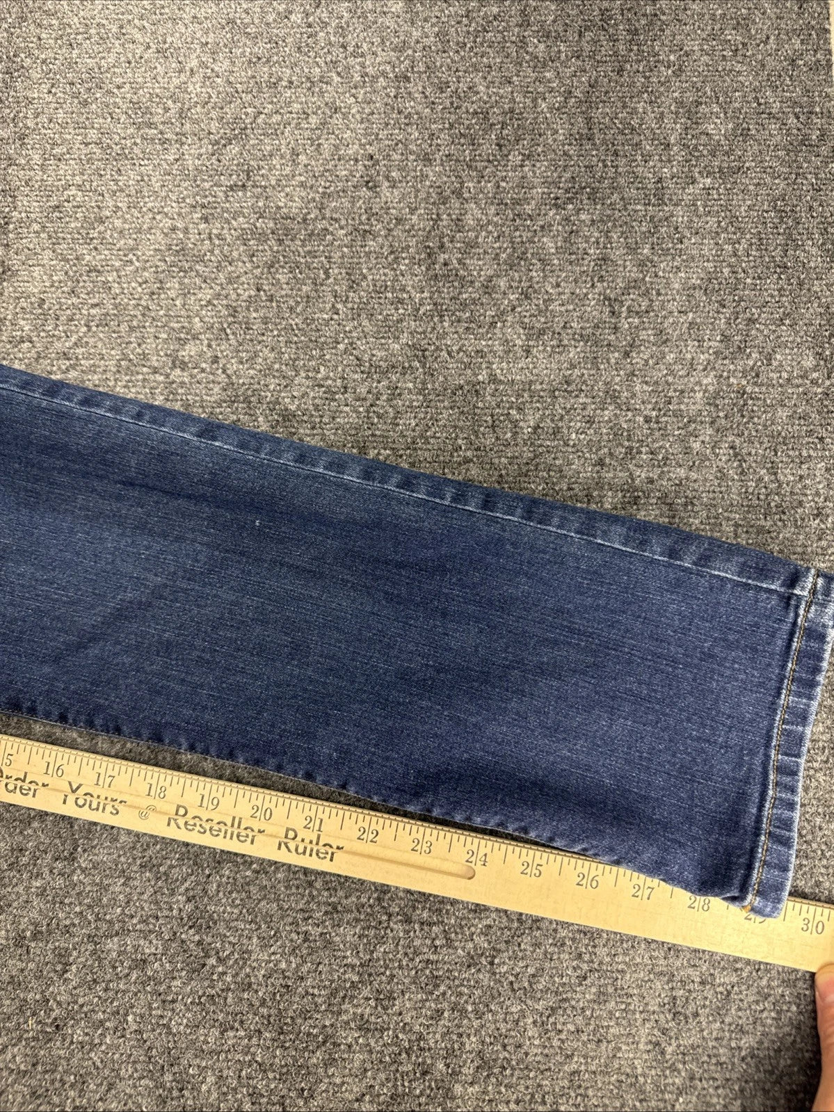 LRL Lauren Jeans Co Ralph Lauren Womens 6 Modern Straight Stretch Blue Jeans
