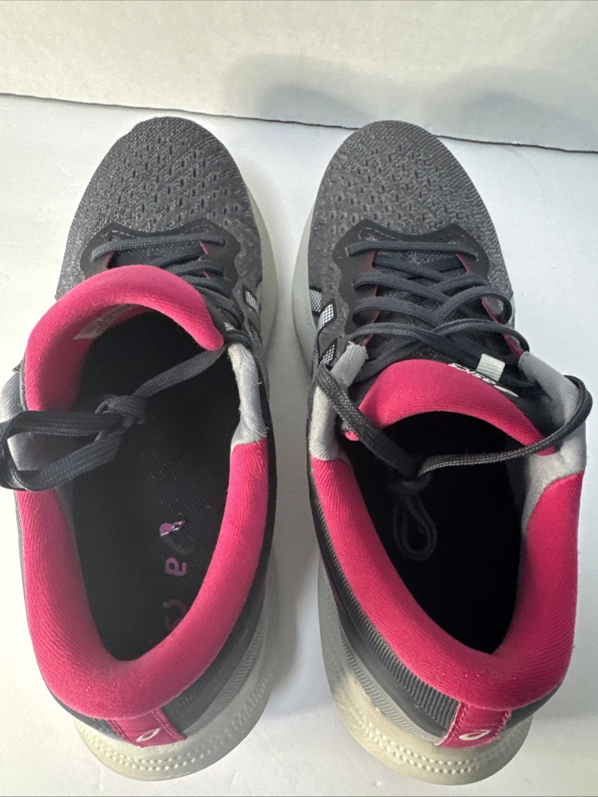 ASICS Gel-Pulse 13 Women's Size 8 Gray Pink Running Shoes 1012B035