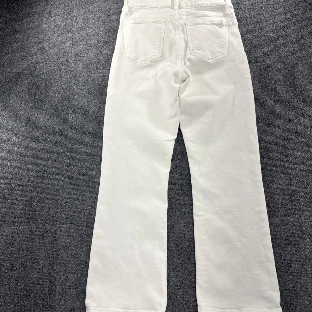 Joe’s Jeans The Callie Women’s 27 White High Rise Cropped Bootcut Flaw