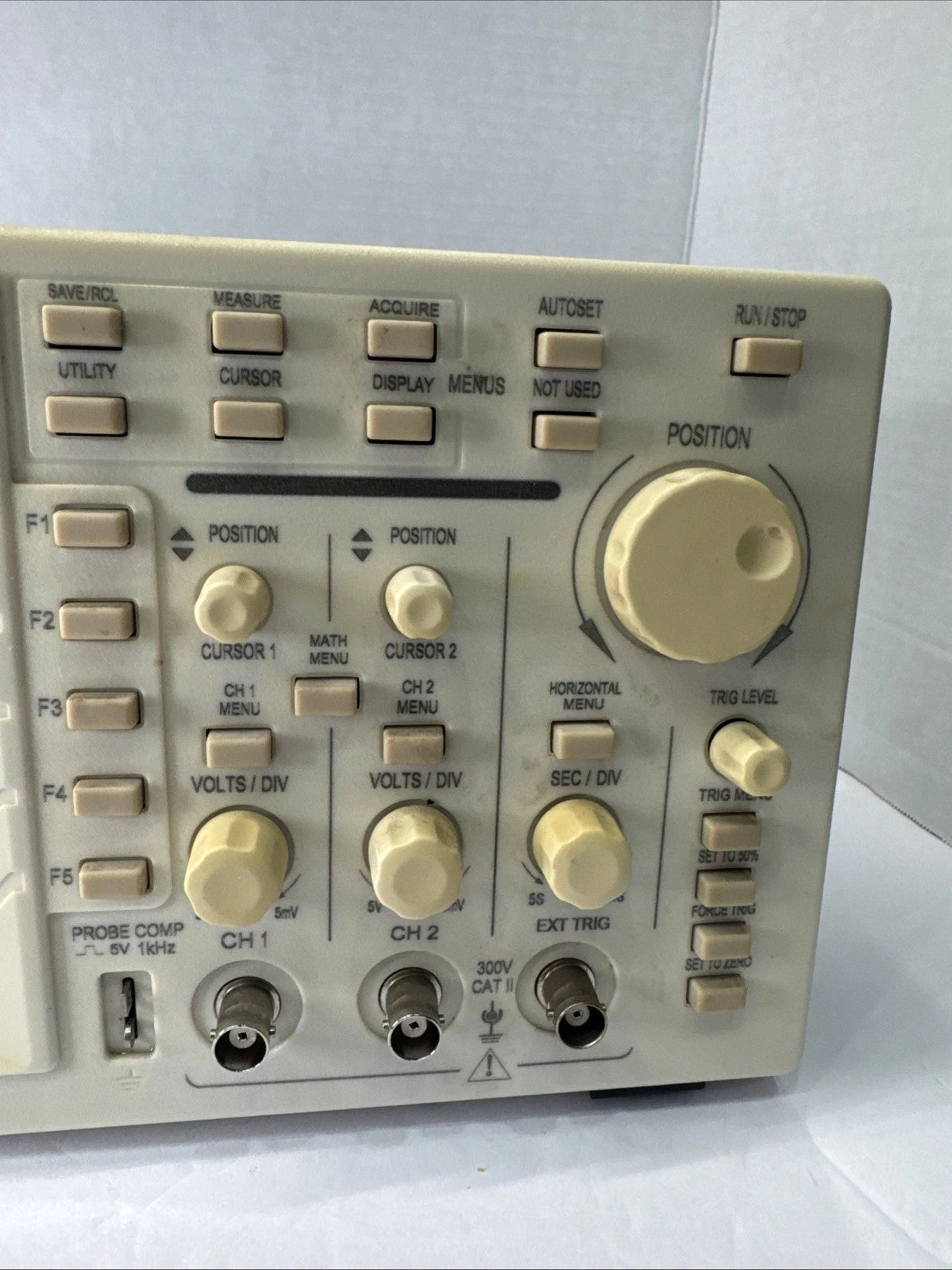 OWON PDS6062T 60MHz Digital Storage Oscilloscope 2 Channel Tested w Probes