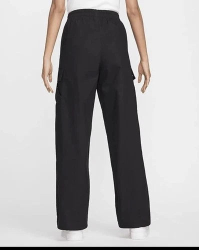 Nike Sportswear Everything Wovens Women's Mid-Rise Cargo Pants Black Large