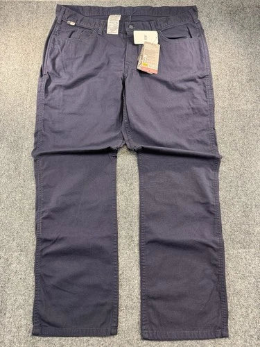 Carhartt Womens FR Rugged Flex Canvas Work Pant 102689-410 Navy 20 Reg NWT
