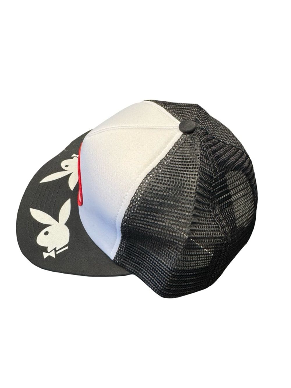Supreme Playboy Authorized Dealer Mesh Trucker Hat Black Snapback SS26 Brand New