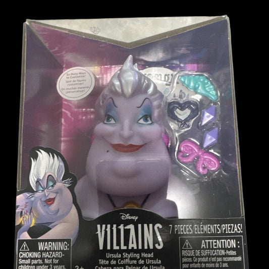 Disney Villains Ursula Styling Head – The Little Mermaid 10" Doll (7 Pieces)