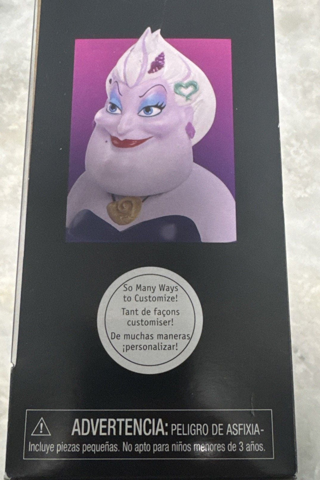 Disney Villains Ursula Styling Head – The Little Mermaid 10" Doll (7 Pieces)