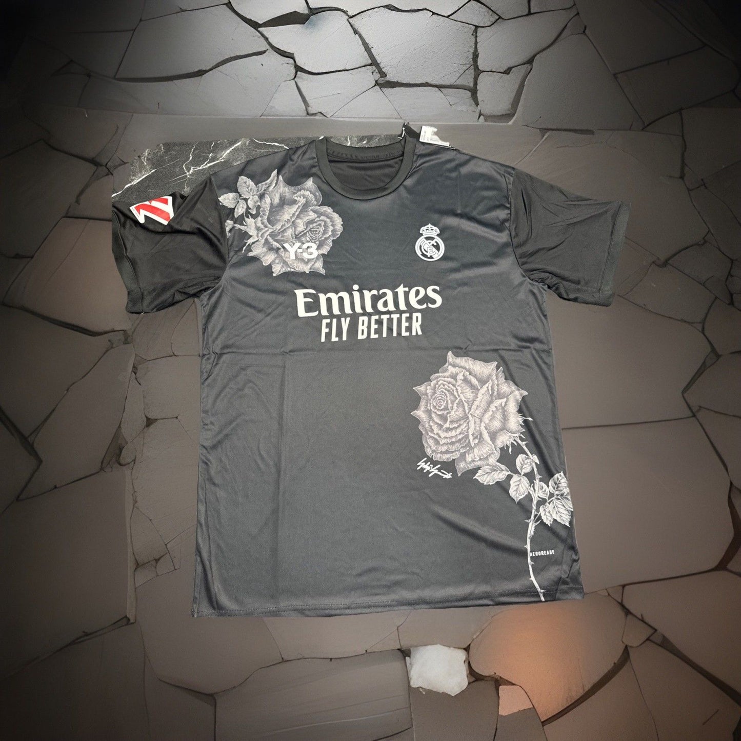 Adidas Y-3 Real Madrid 23/24 Black Jersey 2XL BNWT Yohji Yamamoto Rare